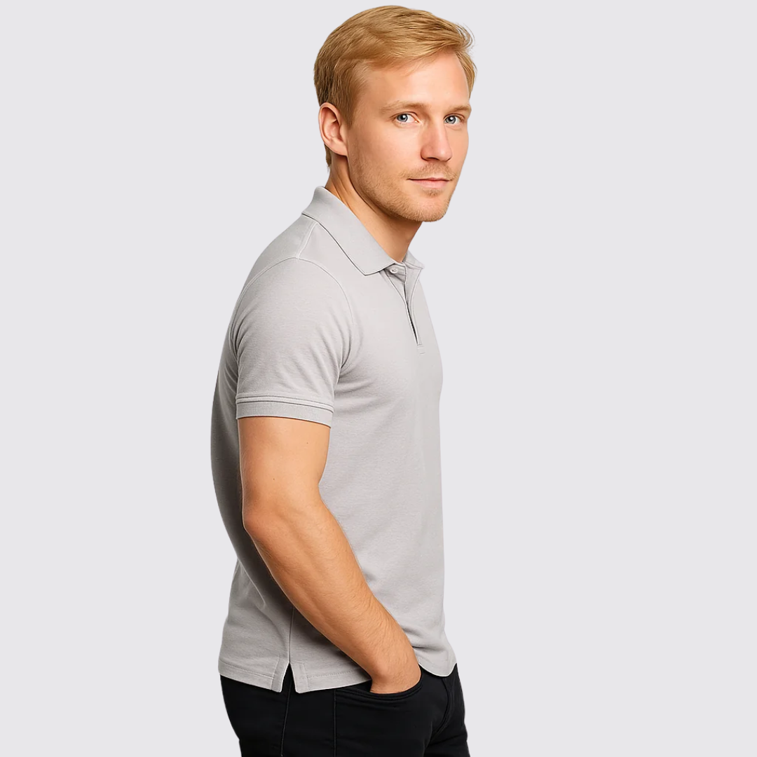Polo Hellgrau