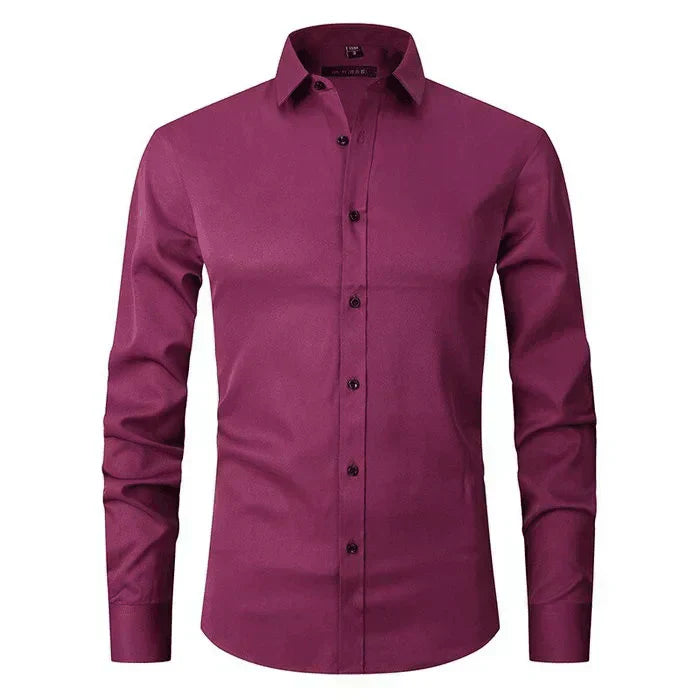 Spezial Slim Fit Hemd – Knitterfrei