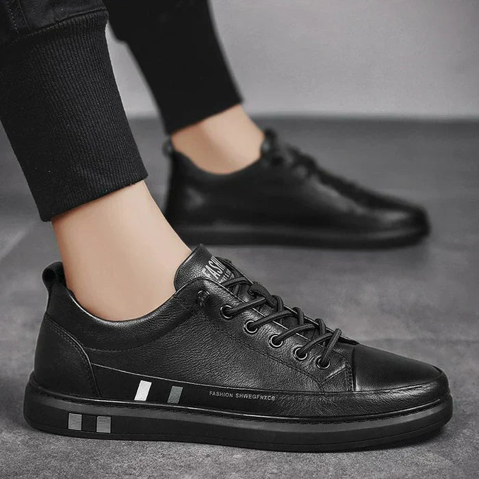 Elegante Sneaker aus echtem Leder