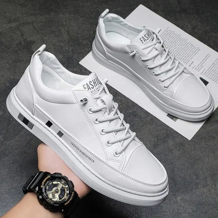 Elegante Sneaker aus echtem Leder