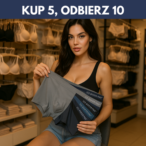 Ice Boxer Pro™ – Termoaktywne Bokserki Jedwabne: Komfort na Najwyższym Poziomie – Kup 5, Odbierz 10!