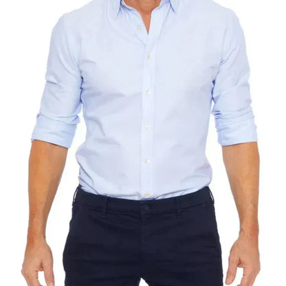 Slim Fit Hemd mit Speziellem Reißverschluss
